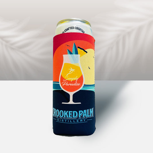 Neoprene Koolie - Slim Can - Beach Cocktail